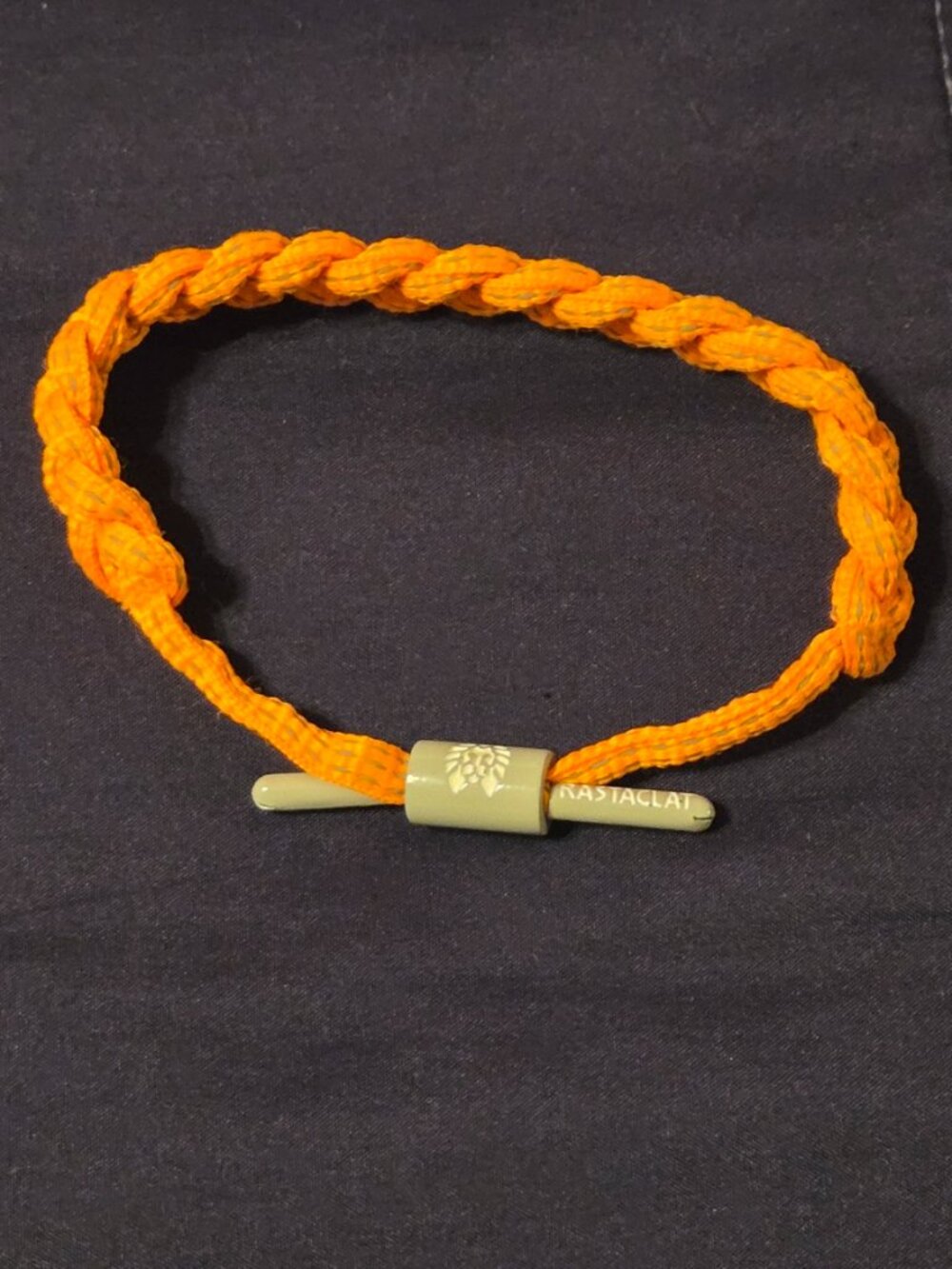 RASTACLAT SHOELACE BRAIDED PULL TO CLOSE BRACELET.